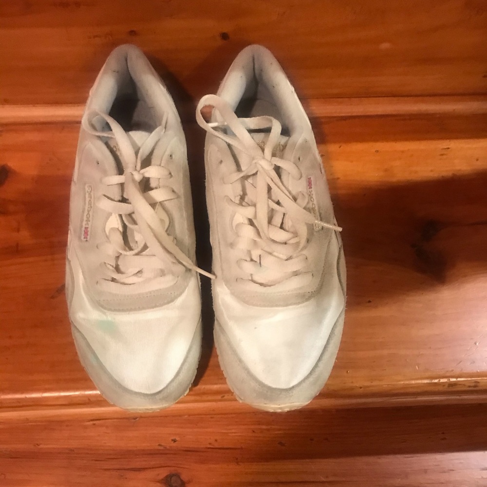 White Reebok Classics Sneakers